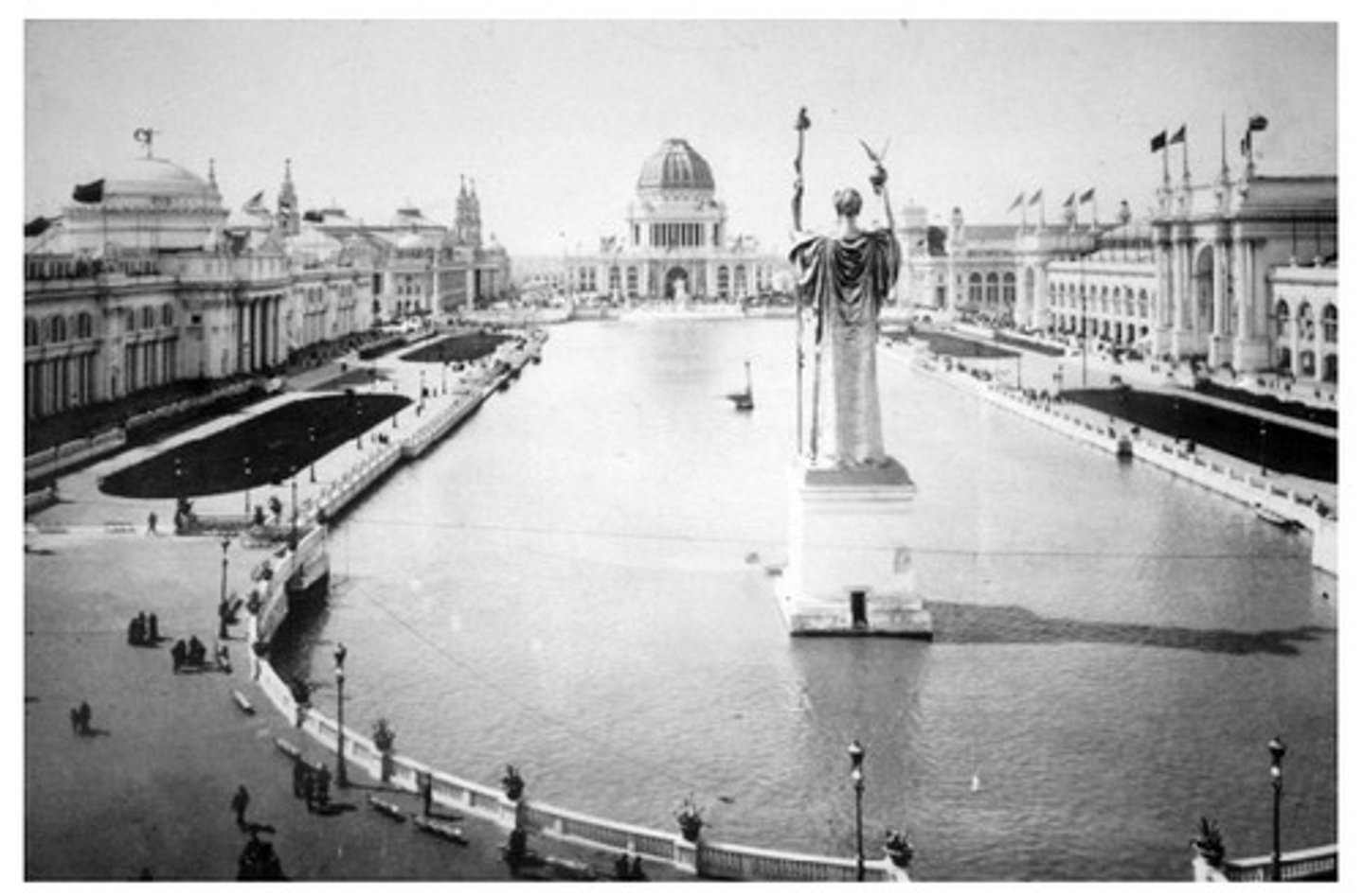 <p>Movement in design that drew directly from the Beaux Arts School. Architects imparted order on hectic, industrial centers by creating urban spaces that conveyed a sense of morality and civic pride, which many feared was absent from the frenzied new industrial world.</p>