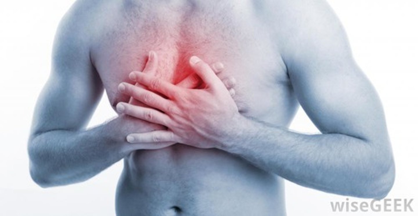 <p>dolor en el pecho</p>