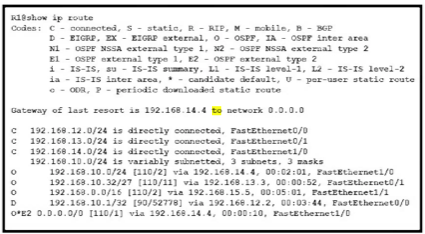 <p>Refer to the exhibit. If R1 receives a packet destined to 172.16.1.1 to which IP address does it send the packet?</p>