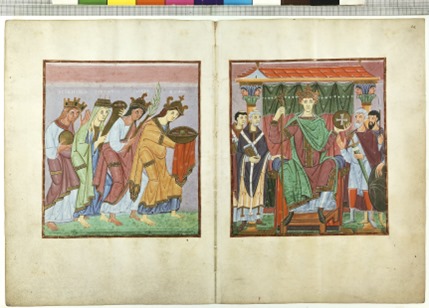 <p>Evangelario di Ottone III</p>