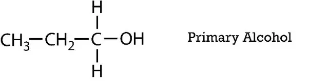 <p>An alcohol which has one carbon atom directly bonded to the carbon atom that is bonded to the –OH group. (Exception is methanol.)</p>