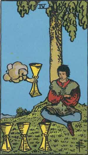 <p>4 of cups</p>