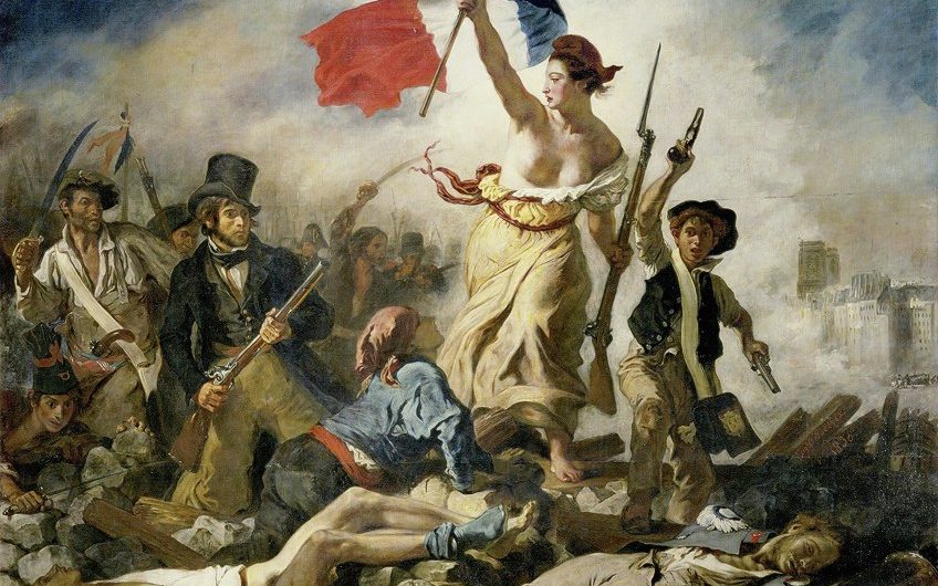 <p>Liberty Leading the People” 1830</p>