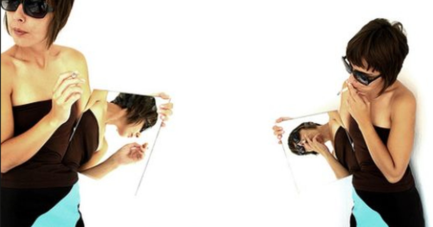 <p>a split in consciousness, which allows some thoughts and behaviors to occur simultaneously with others</p>