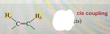 <p>cis alkene coupling</p>