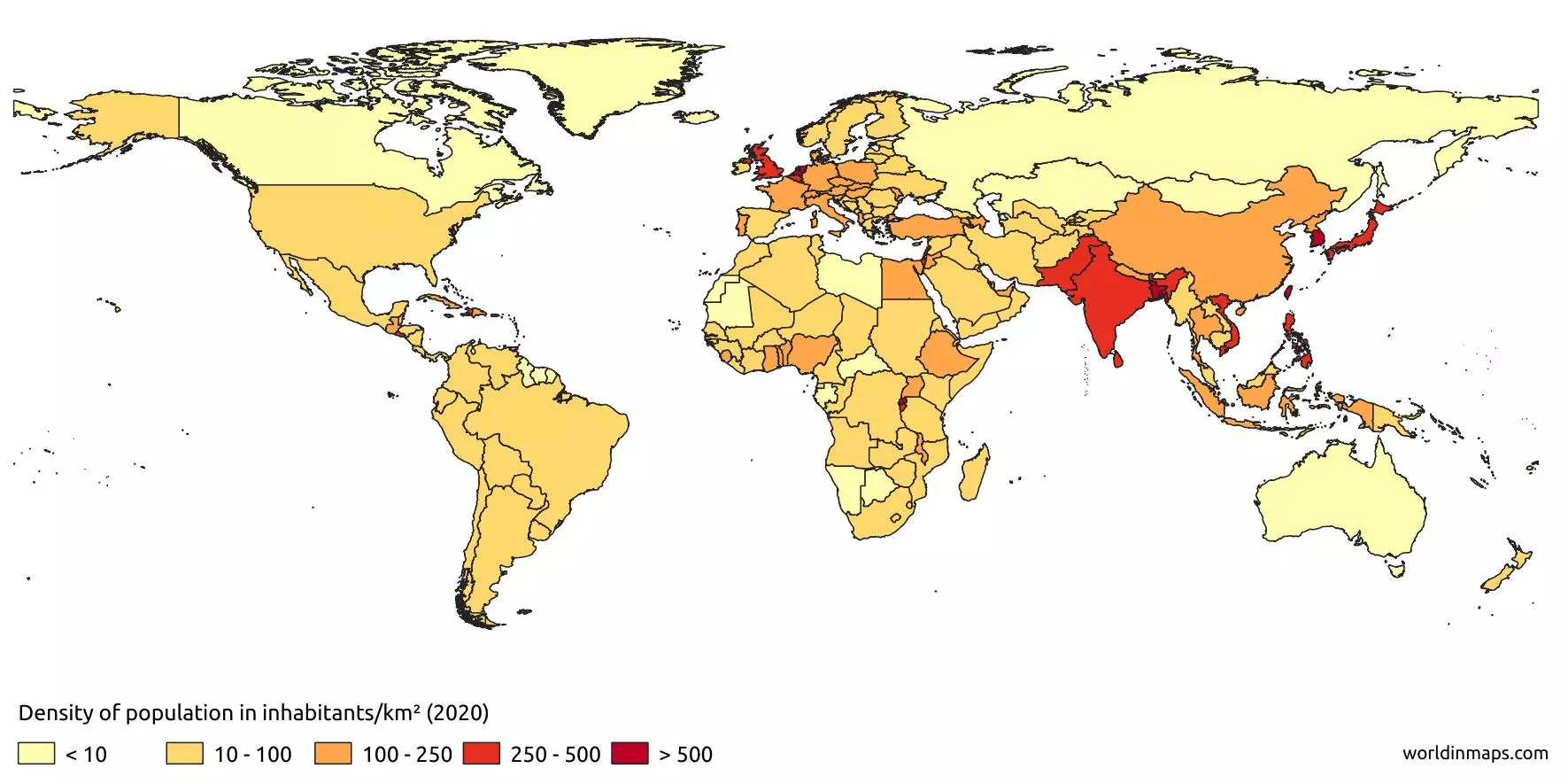 <p>Arithmetic population density</p>