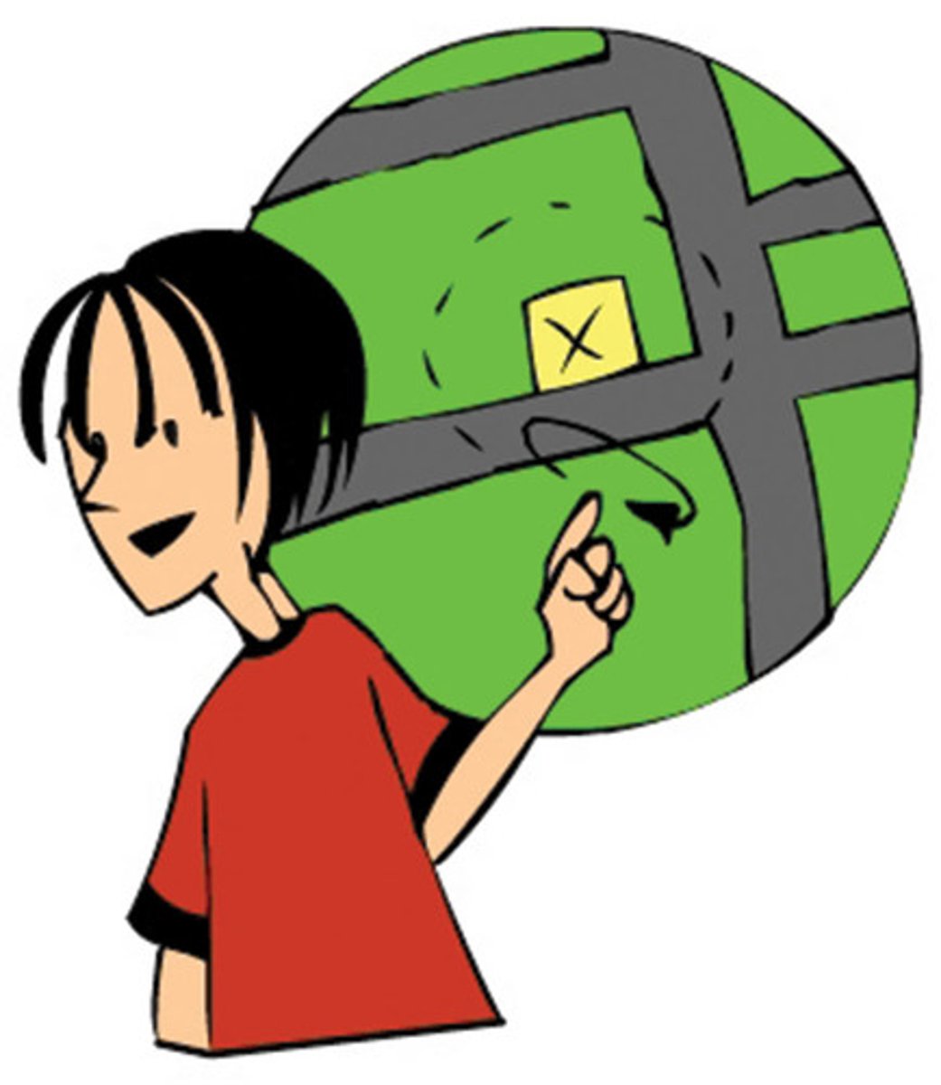 <p>. khu vực, vùng, xung quanh</p><p>nhìn xung quanh</p>