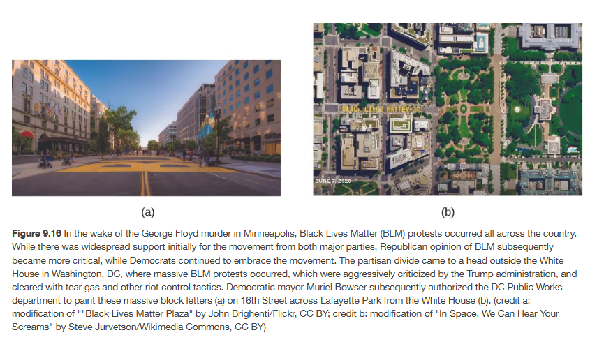 <p><span><span>The Occupy Wall Street movement was born of the government’s response to the Great Recession of 2008 and its assistance to endangered financial institutions, provided through the Troubled Asset Relief Program, TARP (</span></span>Figure 9.16<span><span>). </span></span></p><p></p><p><span><span>The Occupy Movement believed the recession was caused by a failure of the government to properly regulate the banking industry. </span></span></p><p></p><p><span><span>The Occupiers further maintained that the government moved swiftly to protect the banking industry from the worst of the recession but largely failed to protect the average person, thereby worsening the growing economic inequality in the United States.</span></span></p>