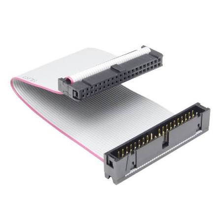<p>What is this cable? It was a 40 wire flat ribbon data cable that connected motherboards to mass storage devices. It's only used in legacy systems, sometimes only having data transfer and other times having data and power transfer.</p>