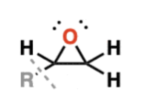 <ul><li><p>technically a type of ether</p></li><li><p>however, they participate in a number of reactions that ethers don’t </p></li></ul><p></p>