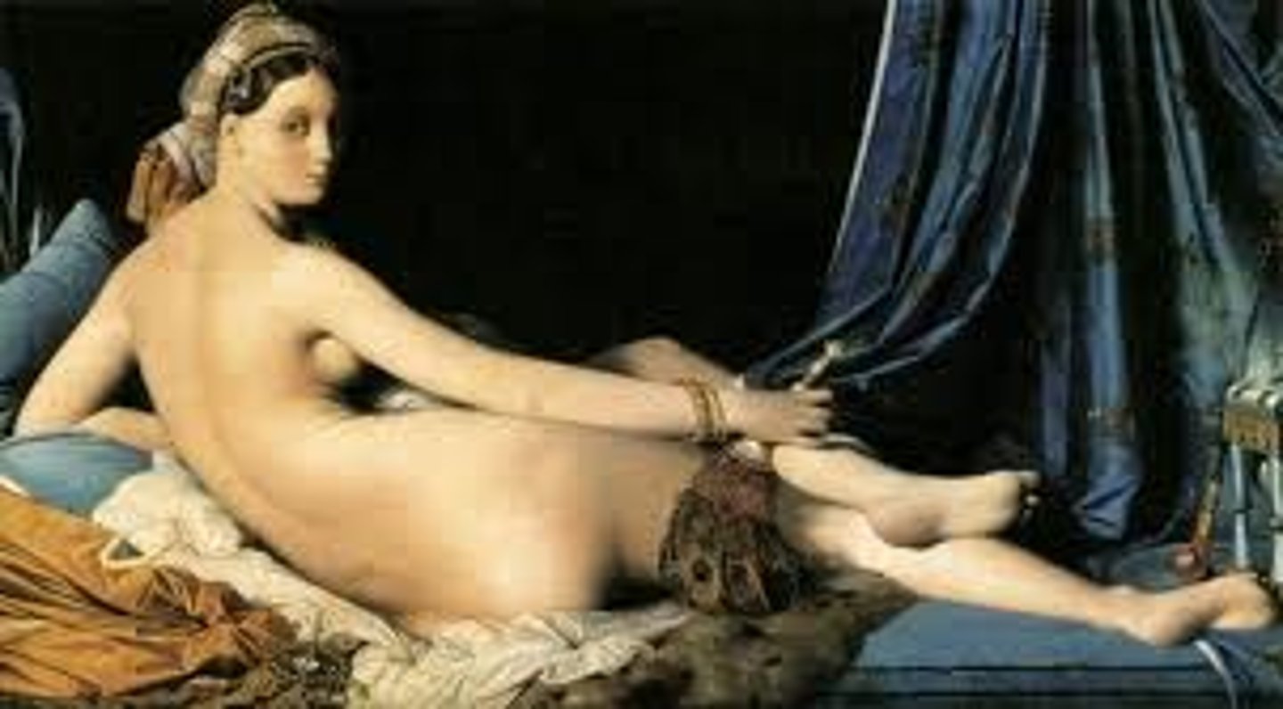 <p>Artist: Jean-Auguste-Dominique Ingres</p><p>Period: Neoclassical/Romanticism</p><p>Dates: 1814 C.E.</p><p>Culture: France</p><p>Material: Oil on canvas</p>