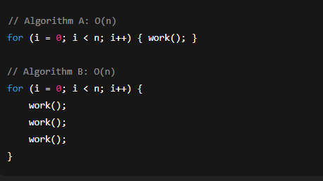 <p>What is the computational complexity of each algorithm?</p><p><strong>A)</strong> Algorithm A: O(1) Algorithm B: O(1)<br><strong>B)</strong> Algorithm A: O(n) Algorithm B: O(3n)<br><strong>C)</strong> Algorithm A: O(n) Algorithm B: O(n)<br><strong>D)</strong> Algorithm A: O(n²) Algorithm B: O(n)</p>