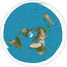 <p>Used for navigations of airplanes. Distance and direction are maintained, but only nearest the top. Distortion around the outer edges</p><p></p>
