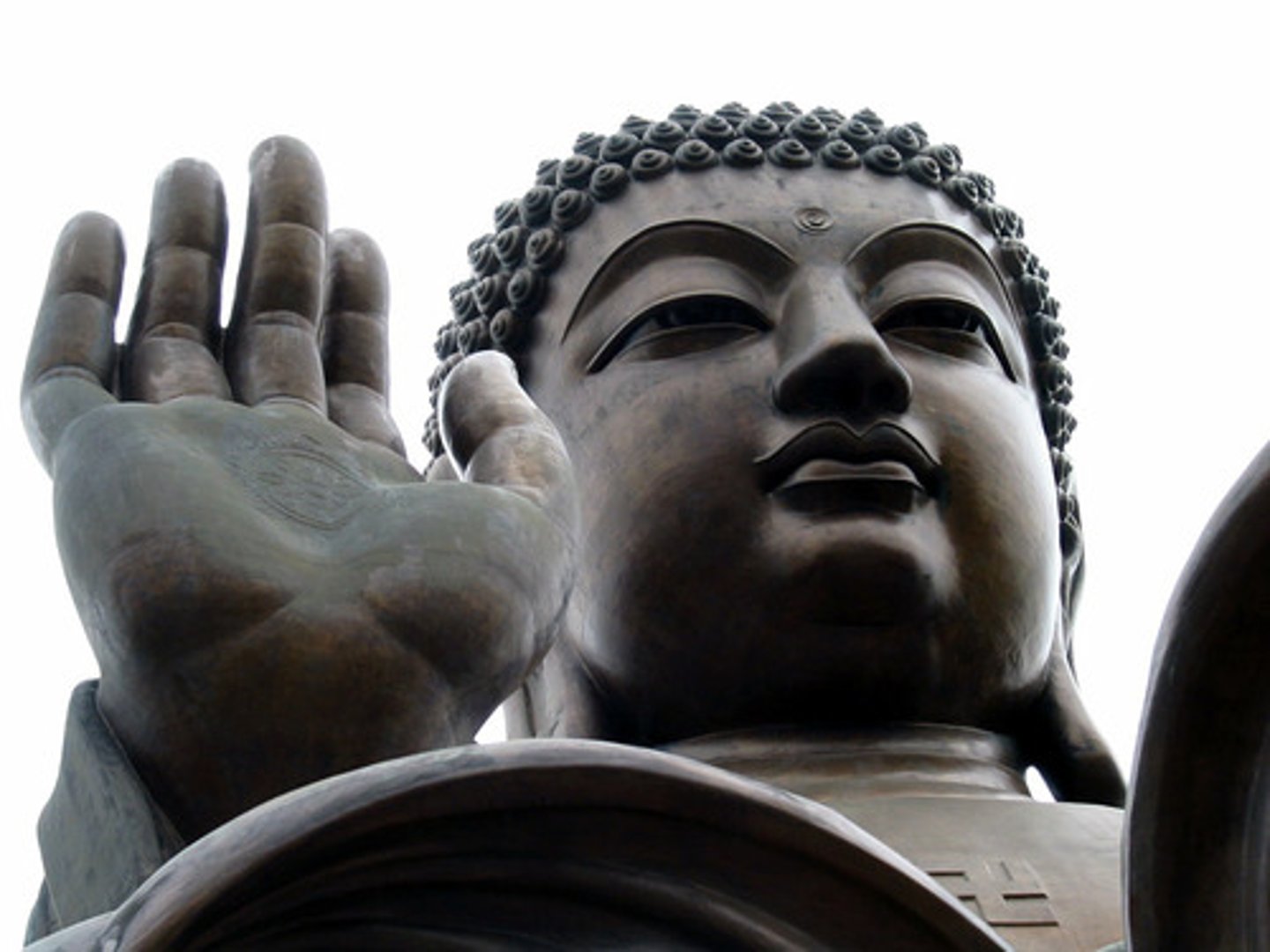 <p>a symbolic hand gesture in Hindu and Buddhist art</p>