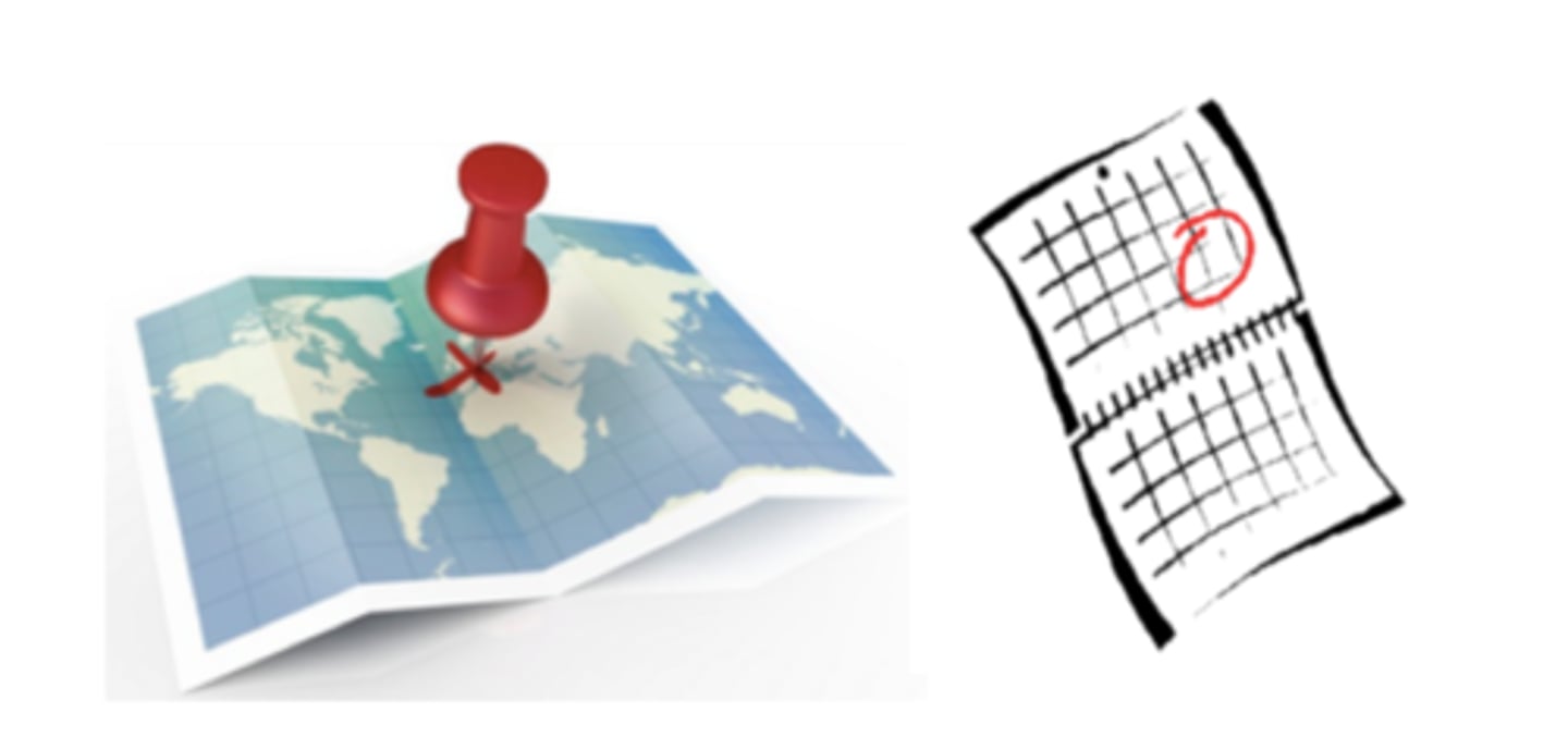 <p>to take place</p>