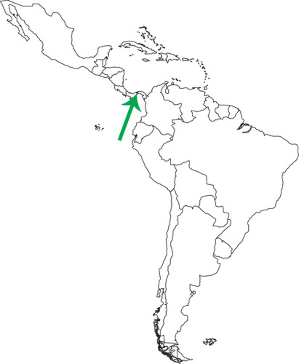 <p>Importance; connects east and west coast of the US, a lot of agricultural goods go through this Canal</p>