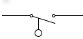 <p>This symbol represents a normally open _____ switch.</p>