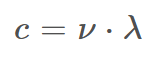 <p>Equation for Speed of Light</p>