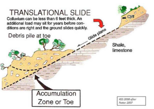 <p>Translational slide</p>