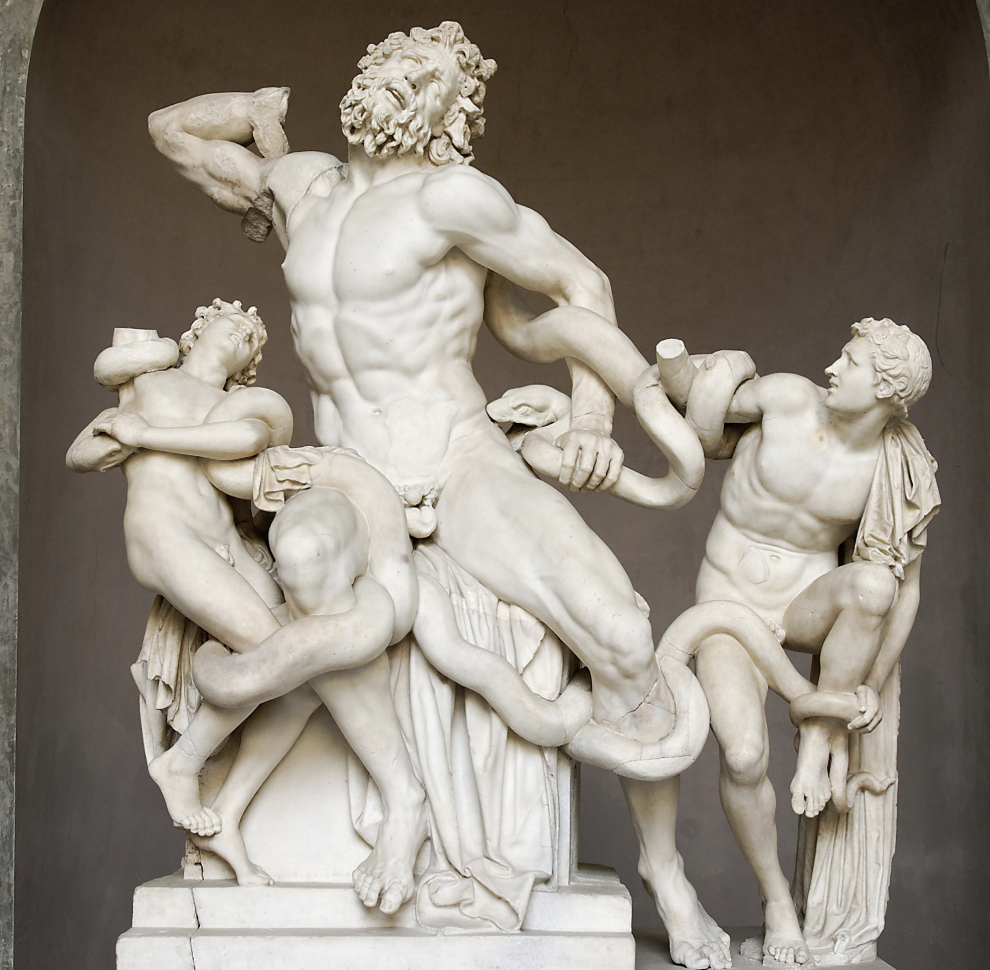 <p><span>Hagesandros, Athenedoros, Polydoros, <em>The Laocoön Group</em>. 2nd century BCE or 1st century CE.</span></p>
