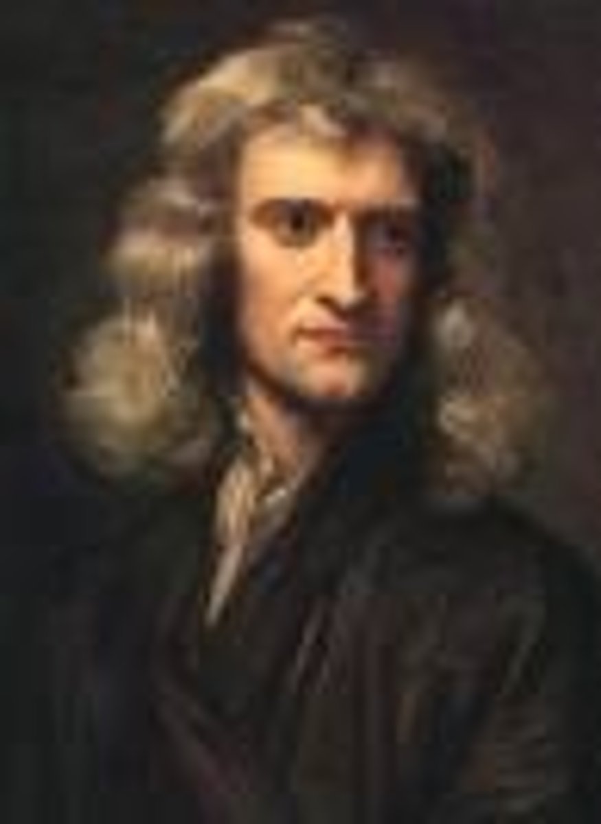 <p>English mathematician and scientist- invented differential calculus and formulated the theory of universal gravitation, a theory about the nature of light, and three laws of motion. was supposedly inspired by the sight of a falling apple.</p>