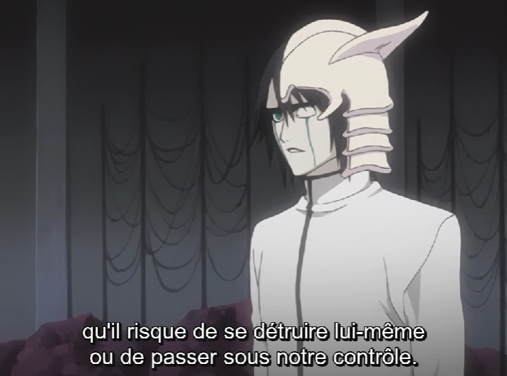 <p>set free, release, fire, shoot, emit, banish, liberate</p><p><u>ex</u>: 解放 Kaiho: release, unleashing, setting free</p><p>=> 解放する : to release</p><p>ill: Random shinigami quand Rukia va être exécutée : "Sôkyoku ga 解放 sareta" : Le Sôkyoku a été libéré</p><p>ill : Sôkyoku no 解放: la libération du Sôkyoku</p><p>ill: Zanpakuto o 解放する: libérer un Zanpakuto</p><p><u>ex</u>: 野放し Nobanashi: <span>letting (someone) do as they please, leaving (something) to take its own course, letting (an issue) go unchecked, leaving uncontrolled</span></p><p>ill: (Flashback) Hashirama: “Kyūbi… omae no chikara wa kyōdai sugiru. Warui ga, nobanashi ni wa shite oken.“ <=> 九尾…お前の力は強大すぎる。 悪いが野放しにはしておけん。: Kyûbi… your power is far too great. Sorry, but I cannot let you roam free.</p><p><u>ex</u>: 放<span>る Hôru: </span>to neglect, to abandon, to leave alone, to give up on, to leave undone, to leave unfinished</p><p>ill: Ulquiorra qui explique à Grimmjow pourquoi il n’a pas tué Ichigo: “Tashika ni, koitsu no senzai nouryoku wa sōtō na mono datta. Daga, sore wa sono ōkisa ni fu-tsuriai na hodo fuantei de, kono mama hotte <em>okeba</em> jimetsu suru kanōsei mo, kochira no tegoma ni dekiru kanōsei mo aru to ore wa funda. Dakara <em>yarazu</em> ni kaette kita.“ (<em>Provisional</em>; <em>Formal negative</em>) => 確かに、こいつの潜在能力は相当なものだった。だが、それはその大きさに不釣り合いなほど不安定で、このまま放っておけば自滅する可能性も、こちらの手駒にできる可能性もあると俺は踏んだ。だから殺らずに帰ってきた。: Indeed his latent/potential power was considerable. But it is unstable to the point of being disproportionate to its magnitude. If left alone, I judged there is the possibility he will sef-destruct or that he could even be turned into our pawn. That's why I returned without killing him.</p>