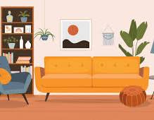 <p>The living room</p><p>The living room in my house was big </p>