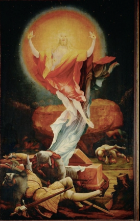 <p>Isenheim Altarpiece, resurrection panel Notes</p>