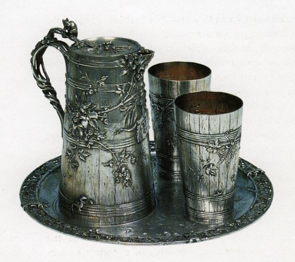 <p>Fannière Frères — <em>Silver Beer Service</em></p>