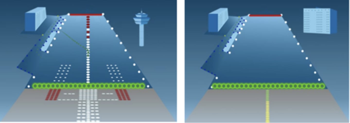 <p>Lights are present when there is an omni-directional approach lighting system or when no approach lighting is provided.</p>