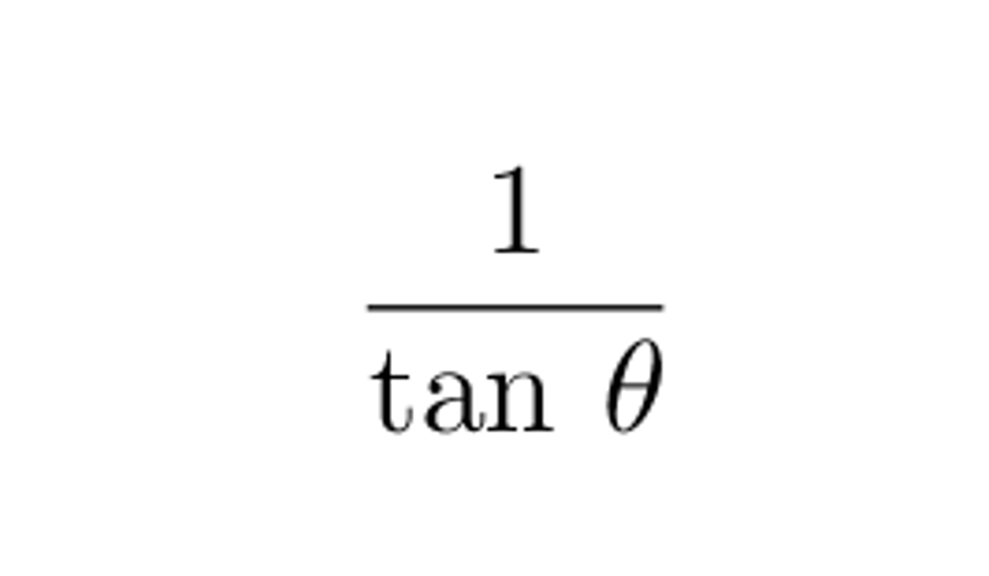 <p>Reciprocal Identity</p>