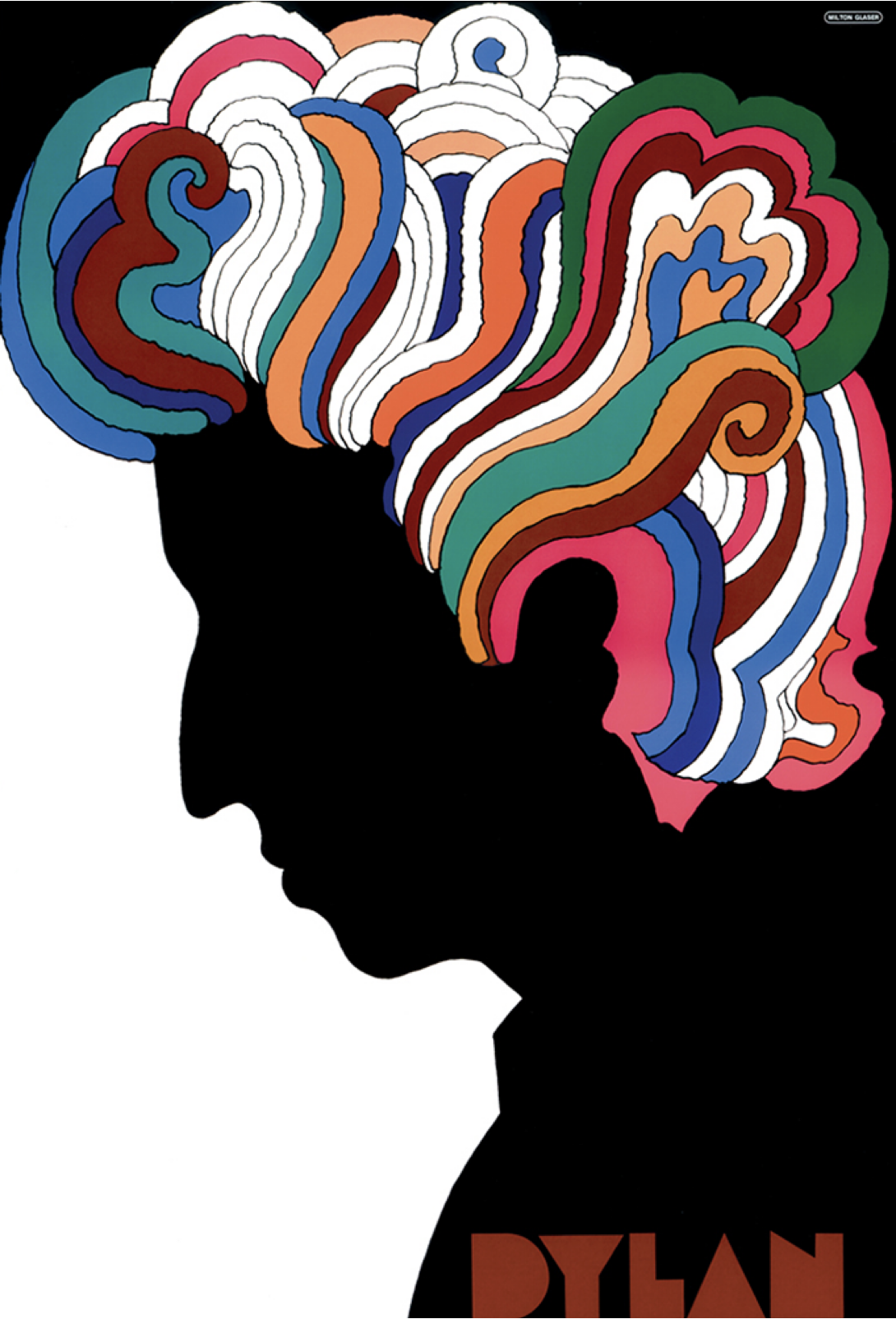 <p>Which female illustrator’s work influenced this Milton Glaser piece?</p>