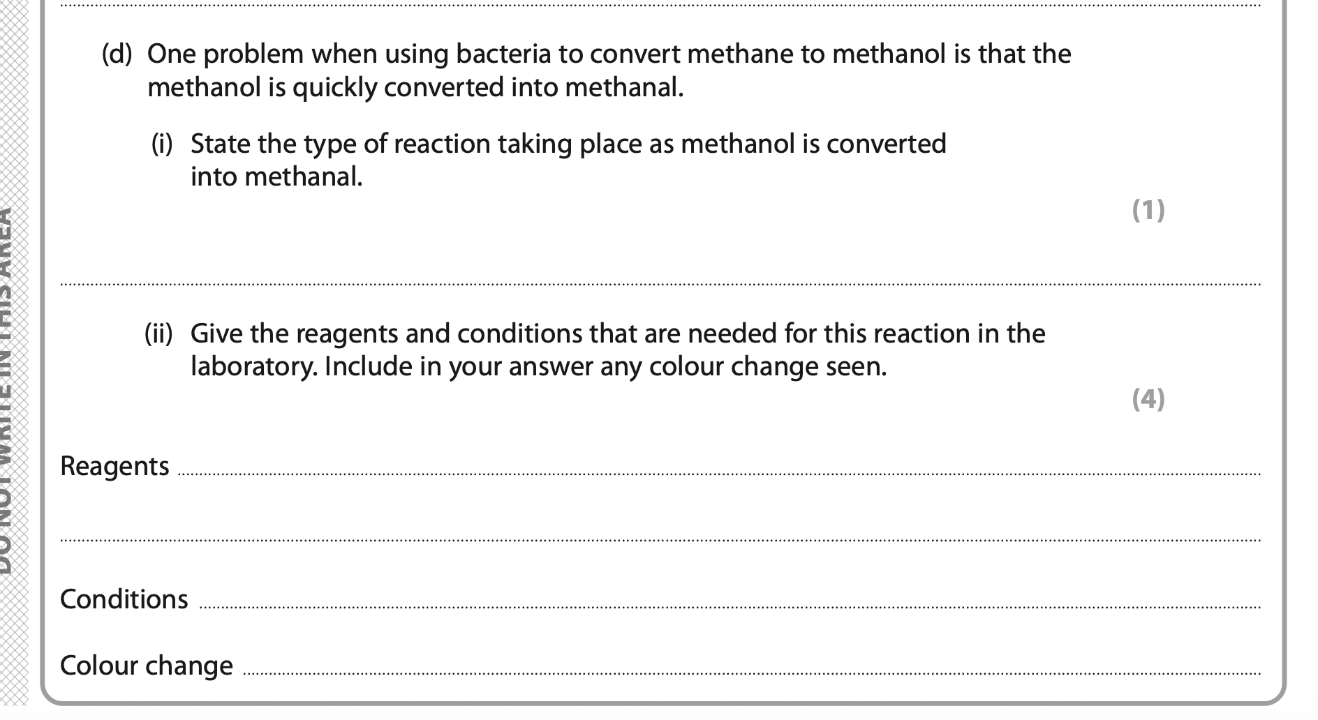 <p>#1 example question: organic</p>