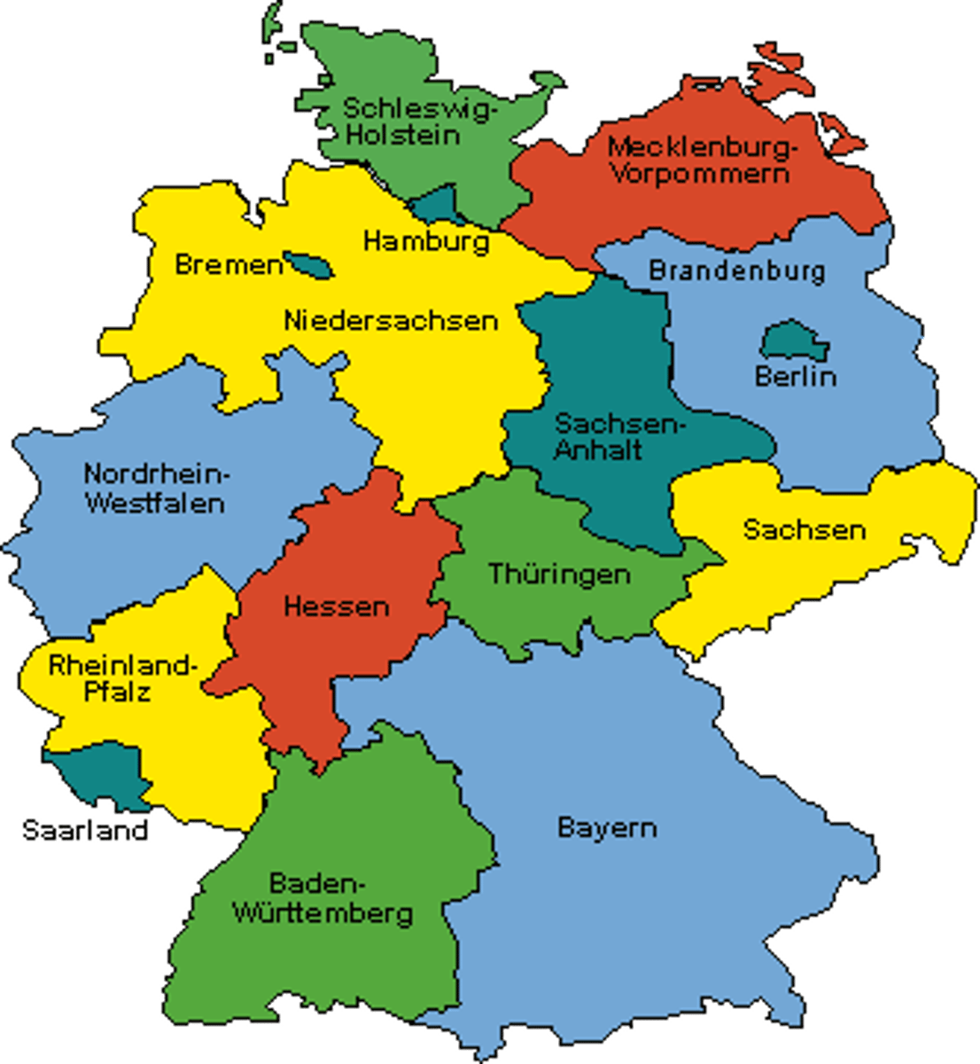 <p>Ein Teil von einem Land. Amerika hat 50. Deutschland hat 16.</p>