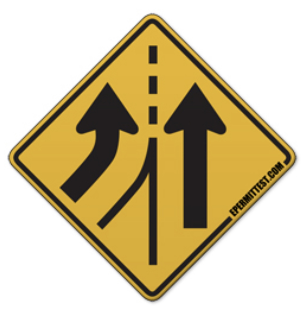 <p>This roadway sign means</p><p></p>