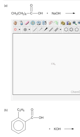 <p>3: Complete each of the following reactions.</p>