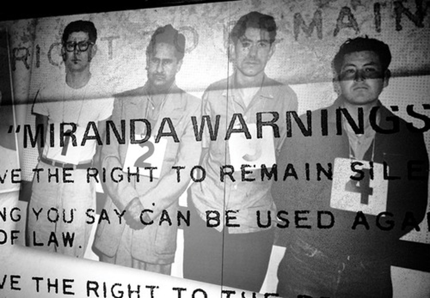 <p>Established Miranda warnings of counsel and silence. Must be given before questioning. Warren Court's judicial activism in criminal rights.</p>
