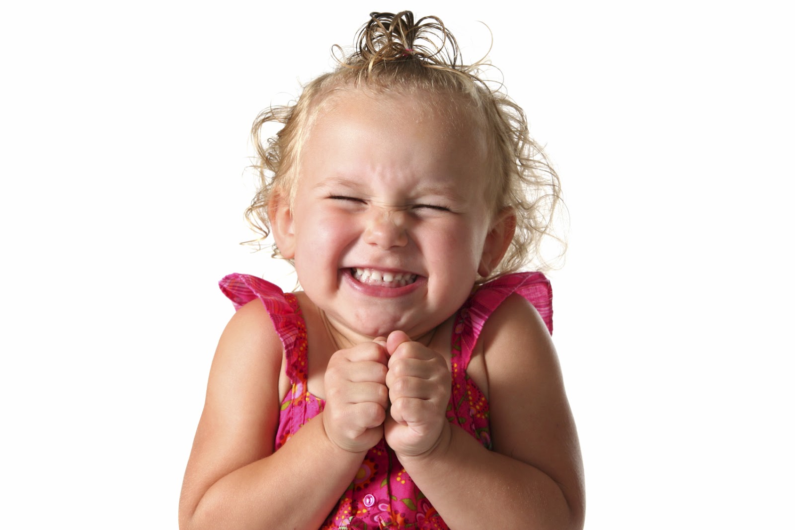 <p>Delighted</p><p></p><p>The man is delighted. </p>