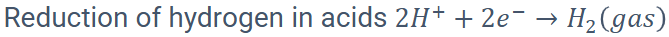 <p>Gain of electrons; occurs at the cathode</p>