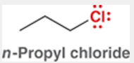 <p>n-propyl chloride (pictured)</p>