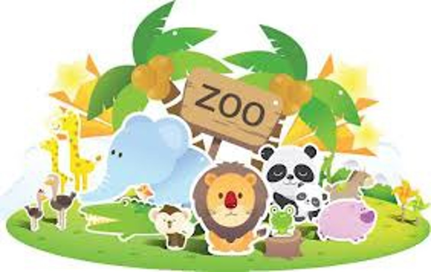 <p>zoo animals</p>