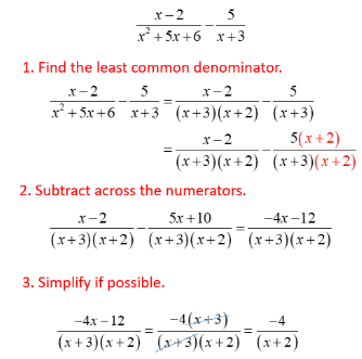 <p>-4 / x + 2</p>