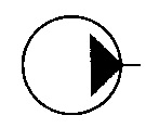<p><span>Which hydraulic component is represented by the following graphic symbol?</span></p>
