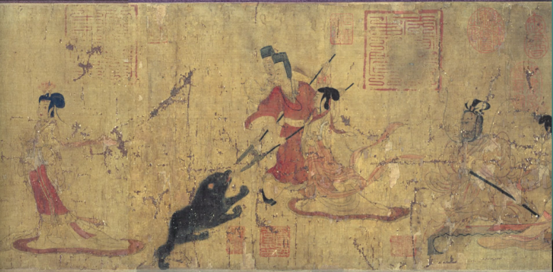 <p>What is the narrative told in this hand scroll, <em>Admonitions of the Imperial Instructress</em>? What is its cultural relevance to Ancient China?</p>