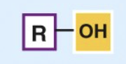 <ul><li><p>polar </p></li><li><p>alcohols</p></li><li><p><span>increases the solubility and boiling points of molecules it's attached to due to H-Bonds</span></p></li></ul><p></p>