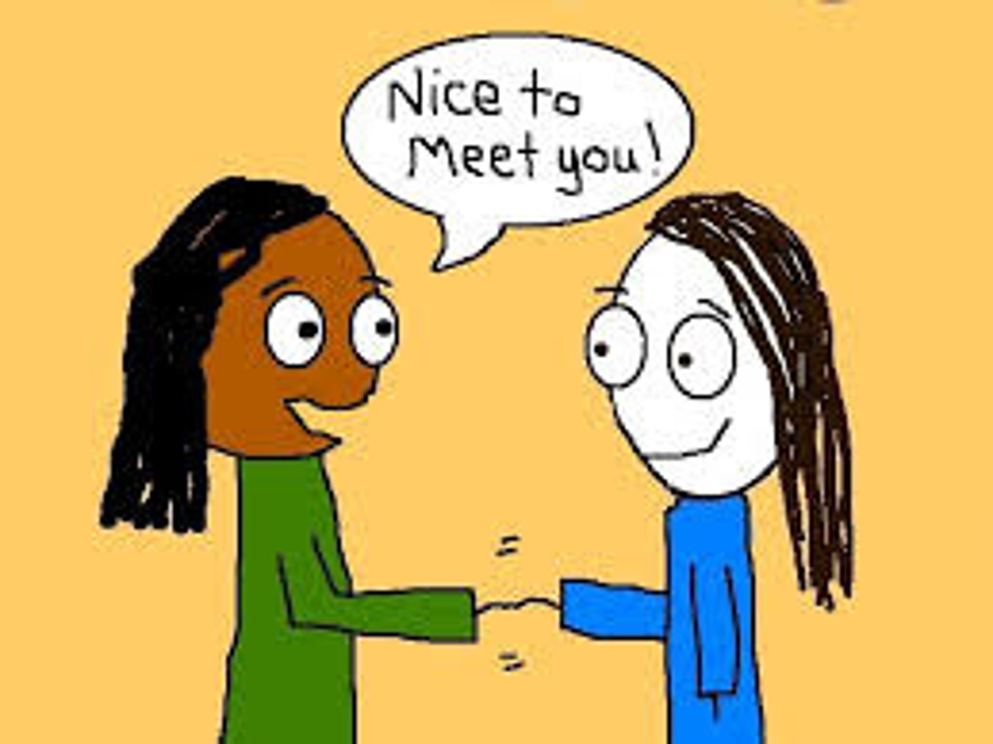 <p>Nice to meet you</p>