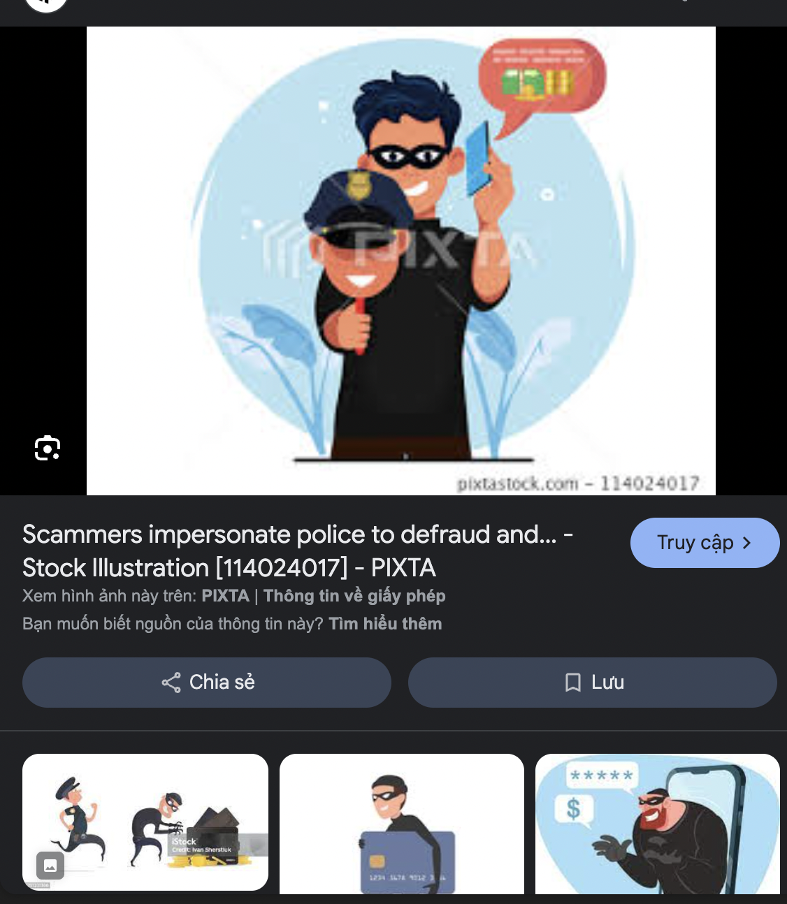 <p>To illegally obtain money from (someone) by <strong>deception</strong> or <strong>trickery</strong>; to cheat. </p><p>(Lừa đảo, gian lận, chiếm đoạt tiền hoặc tài sản của ai đó một cách bất hợp pháp bằng cách lừa dối)</p>