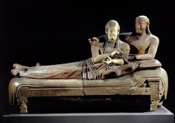 <p>Sarcophagus of the Married Couple</p>