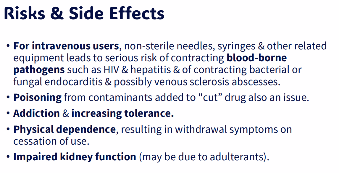 <p>Risks and Side Effects (No learning outcome)</p>