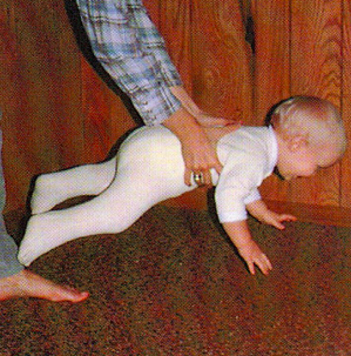 <p>protective responses that body from injury during a fall</p><p>- in response to a tilting surface</p><p>- used when Ankle and Hip fails</p>